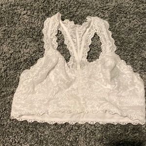 White Felina bralette